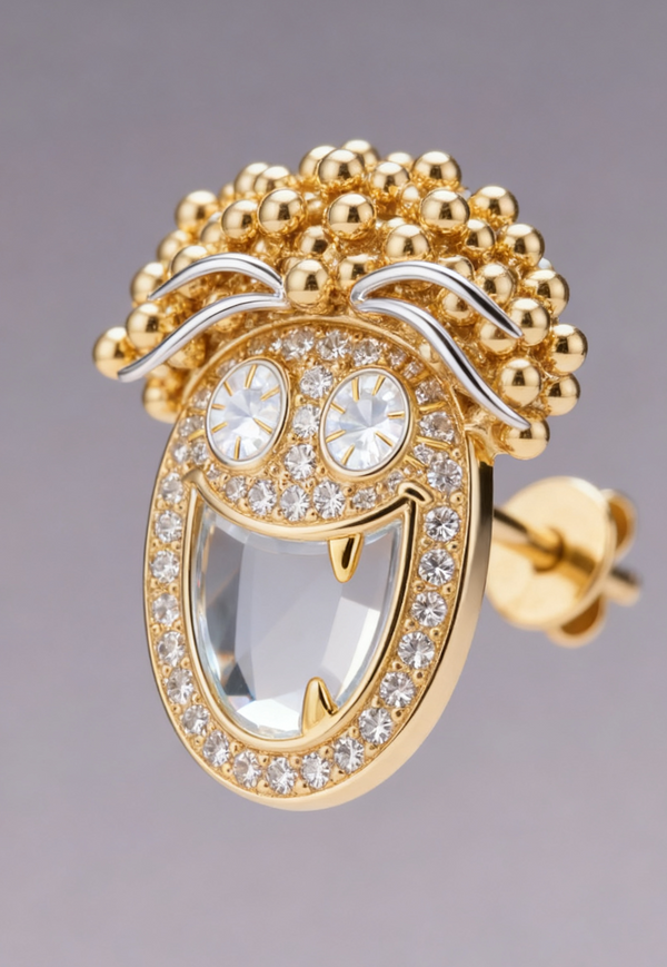 The Guffawing Earring