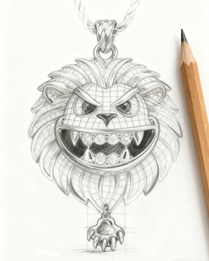 The Rebel King Pendant