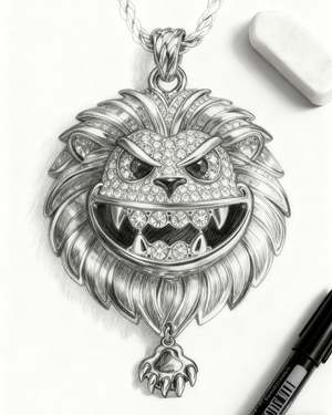 The Rebel King Pendant