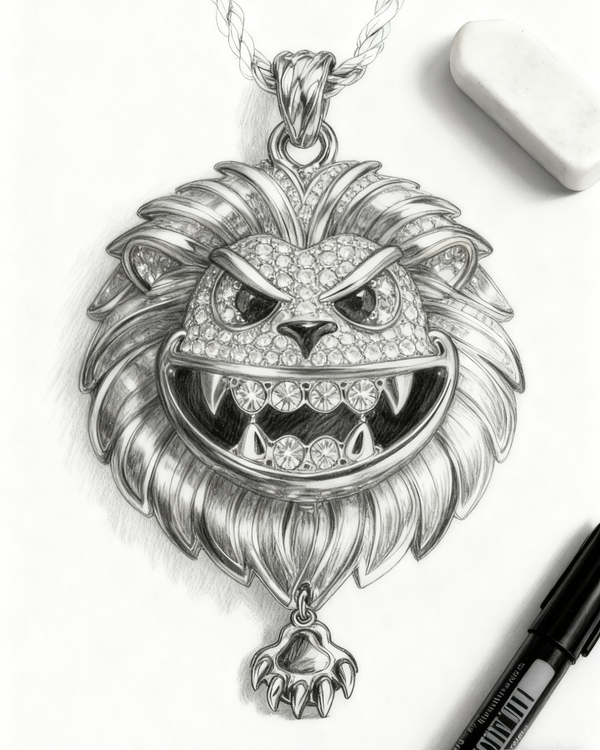 The Rebel King Pendant