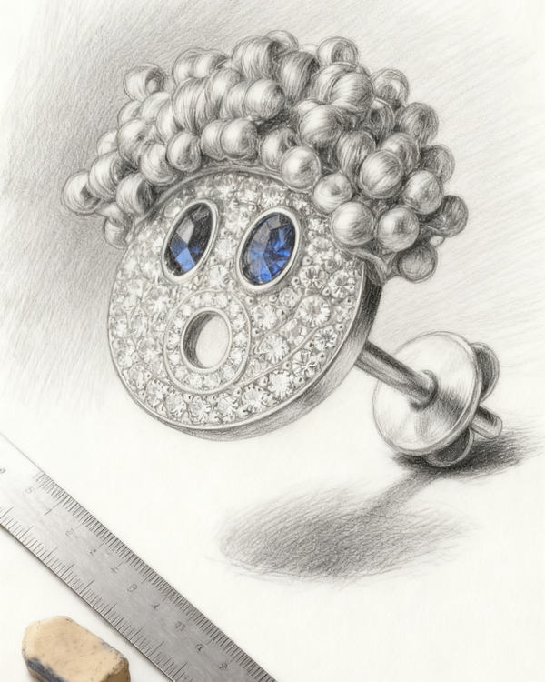 The Ooooh, I See Earring