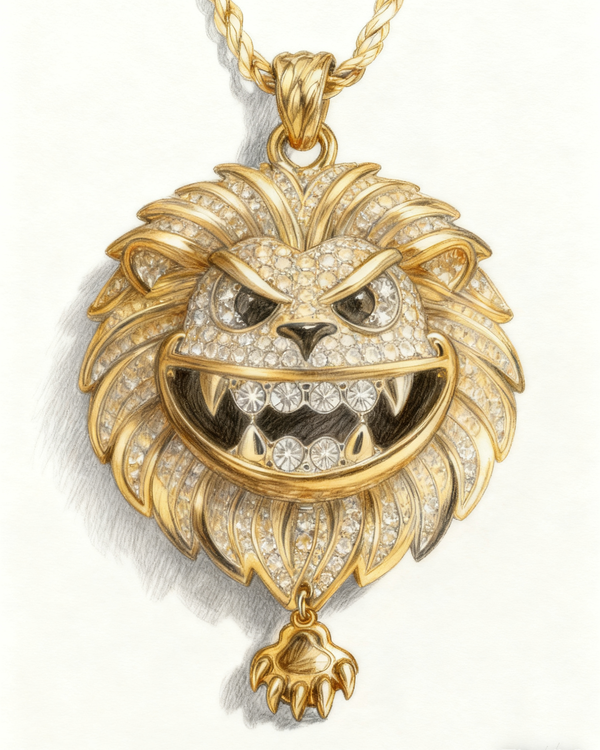 The Rebel King Pendant