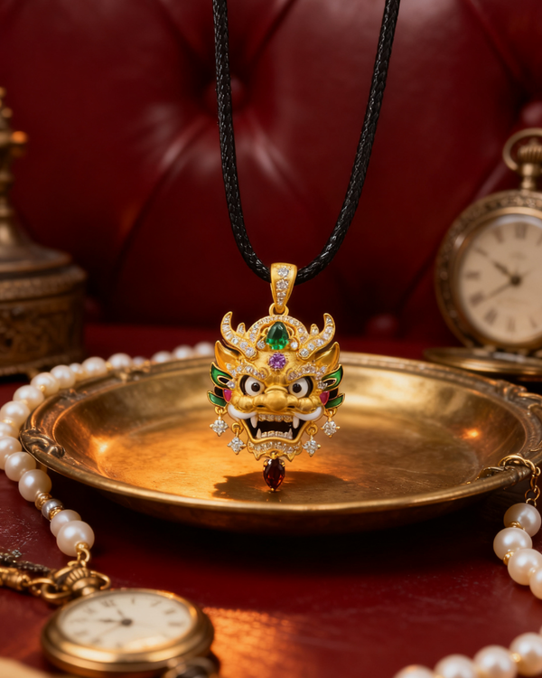 The Derpy Dragon Pendant