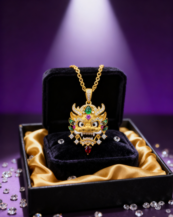 The Derpy Dragon Pendant