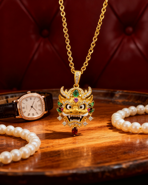 The Derpy Dragon Pendant