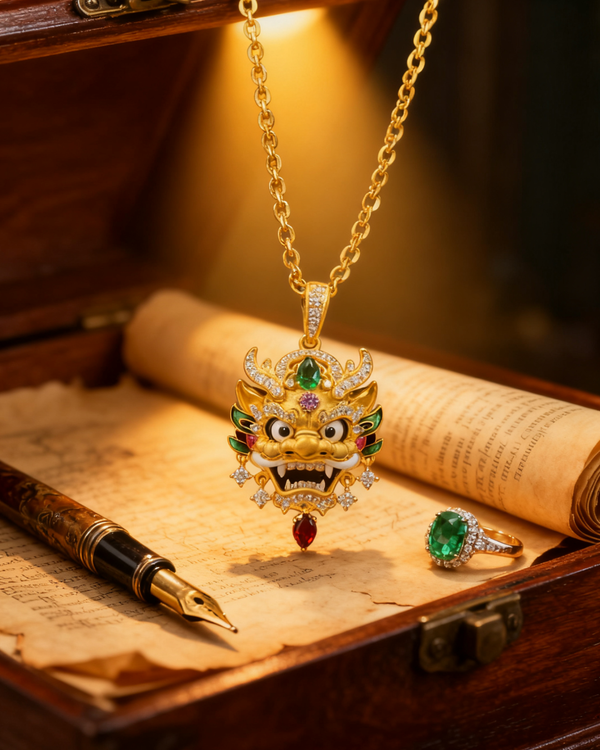 The Derpy Dragon Pendant