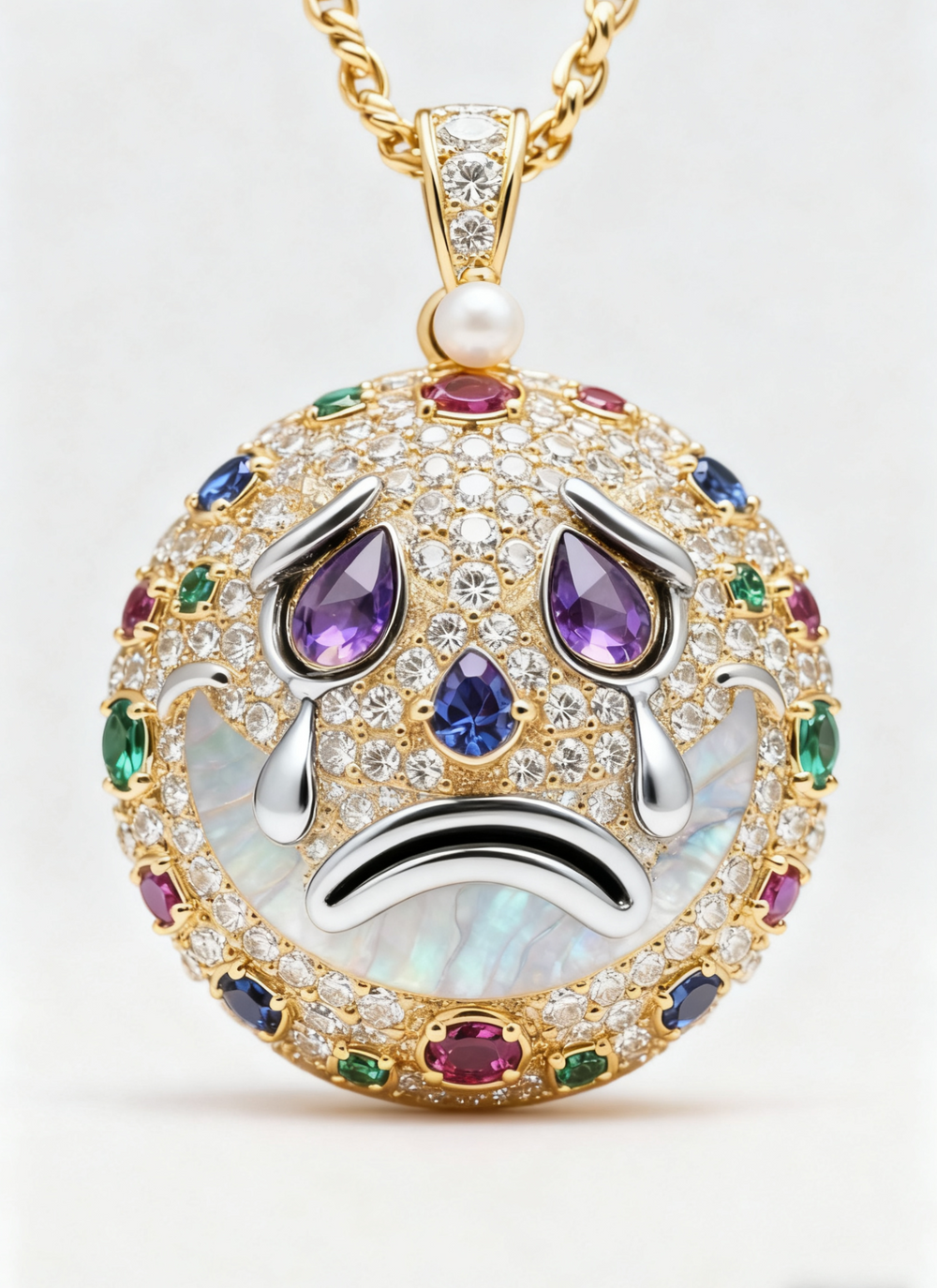 The Gilded Tear Pendants