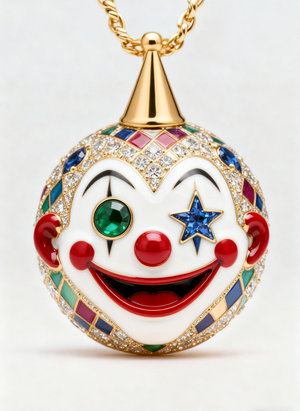 The Jolly Harlequin Pendants