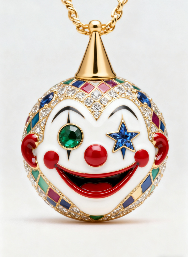 The Jolly Harlequin Pendants