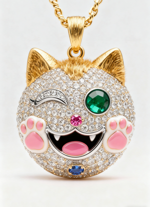 The Lucky Wink  Pendants