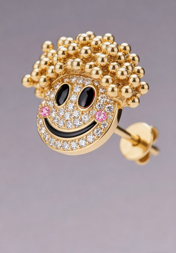 The Happy Face Earring