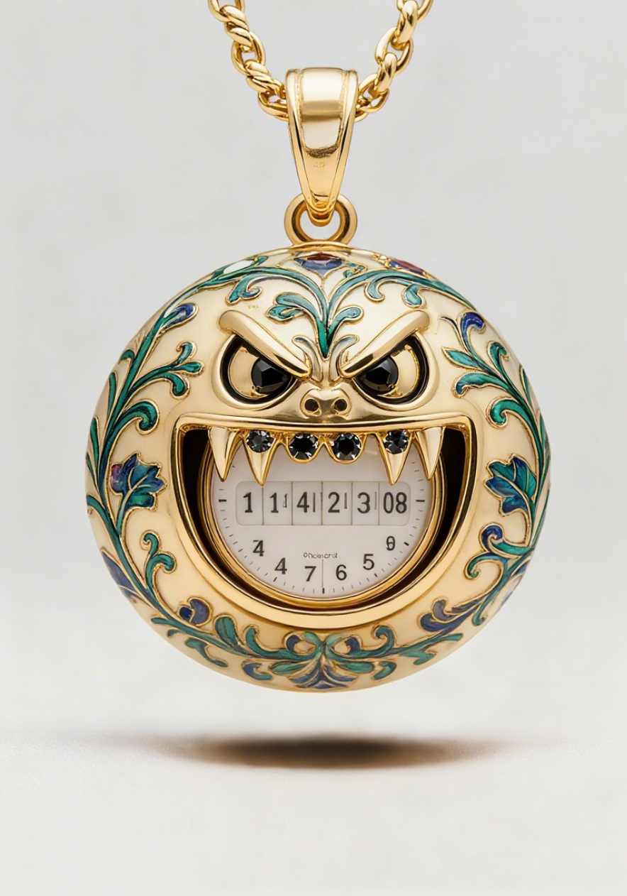 The Chronophage Pendants