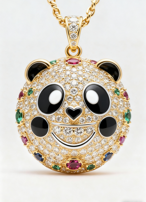 The Jolly Panda Pendant